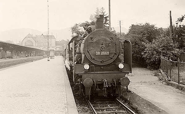 Dampflokomotive 38 2669 in Bad Harzburg