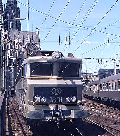 SNCB 1801 in Köln Hbf